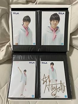 Amazon.co.jp: 計34枚 M!LK 佐野勇斗 生写真 1杯目など サイン
